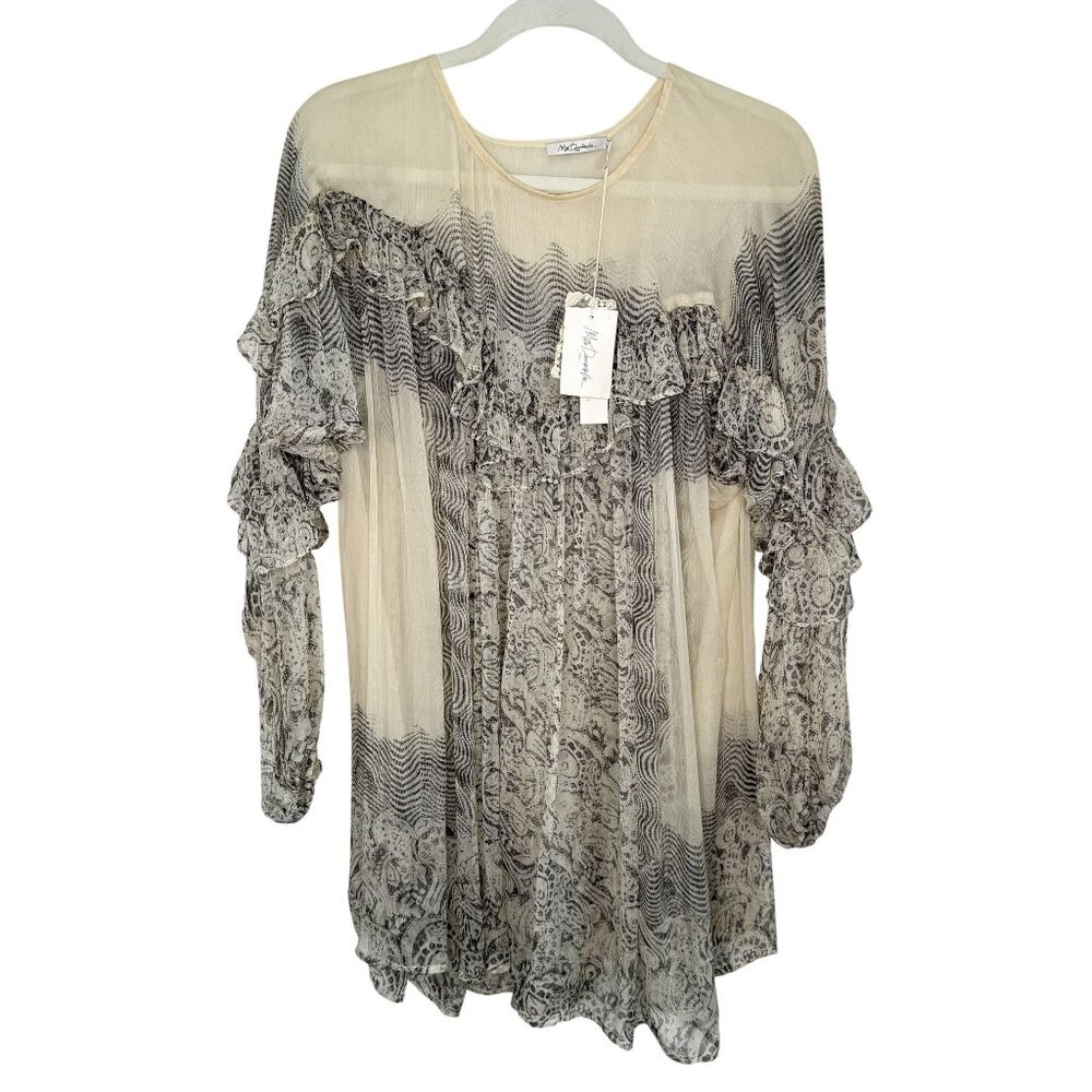 NWT Mes Demoiselles Lamour Silk Dress, 36